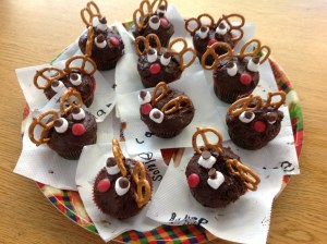 reindeer cupcakes