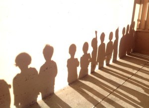 Beautiful shadows on a beautiful late autumn day!